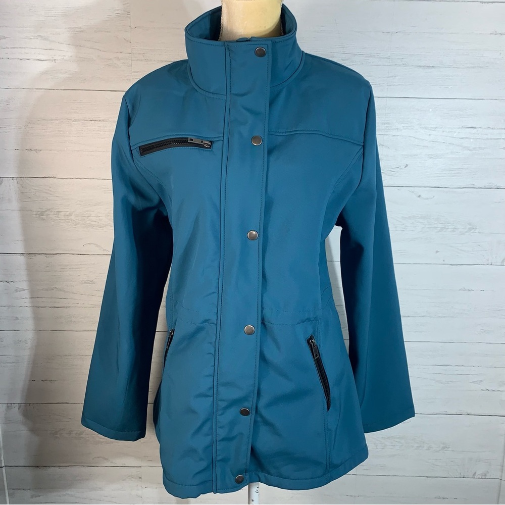 Big Chill Freestyle teal jacket size XL womens full zip
